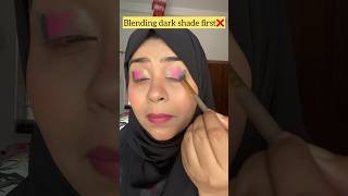 Easy eyeshadow hack👌🏻makeup hack youtubeshorts trending makeuphacks viral shorts eyeshadow [upl. by Inatirb995]