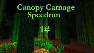 Minecraft CTM Super Hostile 6 quot Canopy Carnage quot Speedrun 1 2419150 WR [upl. by Faustus]