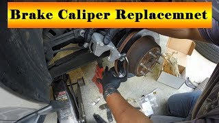 2007 Chevy Suburban Brake Caliper Replacement [upl. by Laveen506]