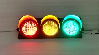 300mm red yellow green LED traffic signal light [upl. by Padraic]