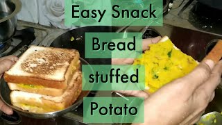 Bread and Potato Can Make This Delicious Snacks  Crispy Potato Bread Finger  Toasted [upl. by Willamina256]