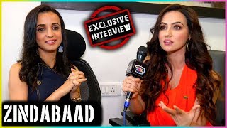 Sanaya Irani And Sana Khan Talks About Their Web Series ZINDABAAD  EXCLUSIVE Interview [upl. by Tarton]