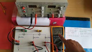 Experiment to verify Kirchhoffs Current Law KCL [upl. by Idhem]