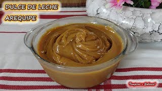 DULCE DE LECHE AREQUIPE receta básica fácil y perfecta [upl. by Tremann834]