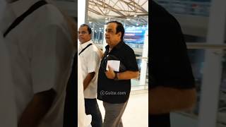 Brahmanandam with full SWAG heading to Abu Dhabi spotted at the airport 🔥  Gultecom [upl. by Naols]