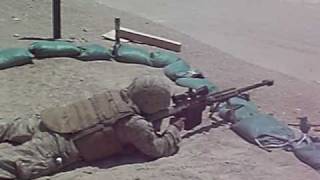 50 cal sniper rifle shot in iraq [upl. by Glenna]