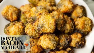 Parmesan Smashed Brussels Sprouts [upl. by Anchie724]