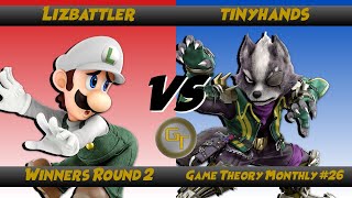 Game Theory 26 Winners R2  Lizbattler Luigi Vs tinyhands Wolf [upl. by Gottuard]