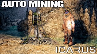 Biofuel Deep Mining Drill ROCKS  Icarus Gameplay  Part 13 [upl. by Anitrebla]