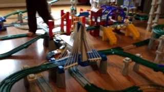 Epic Geotrax train setup [upl. by Oitaroh837]