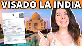 CÓMO SOLICITAR el visado para viajar a la India por ti mismo y con un servicio de trámites [upl. by Lisan35]