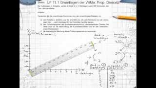 Proportionale Zuordnung Dreisatz [upl. by Jocelin]