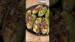 Sausage and shrimp stuffed jalapeño poppers [upl. by Nosimaj684]