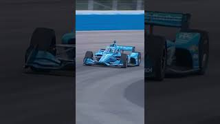 Scott McLaughlin gets it done again on an oval indycar racing scottmclaughlin milwaukee [upl. by Alik867]