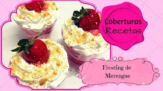 Frosting de Merengue Suave y Brilloso  Diy Cakes Tutoriales [upl. by Callahan]