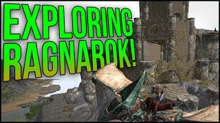 EXPLORING RAGNAROK amp GRIFFIN  ARK Official PvP Ragnarok  Ep5 [upl. by Attenor]