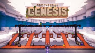 FTB Genesis EP10 Mystical Agriculture Garden Cloche Array [upl. by Langill]