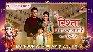 Naman लापता kaise hua Full Episode1615Yeh Rishta Kya Kehlata Hai [upl. by Wons264]