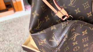 Louis Vuitton Neverfull MM Unboxing [upl. by Goda423]