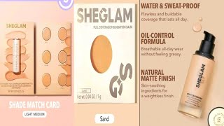 Sheglam Foundation review  Hydrating  Matte  Balm  Swatches  Beautybuzzshagufta [upl. by Enirolf130]