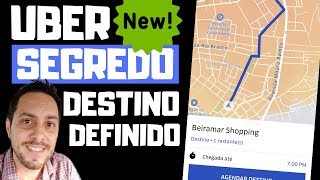 Uber SEGREDO alteração do Horário no Destino Definido Ilimitado [upl. by Kos]