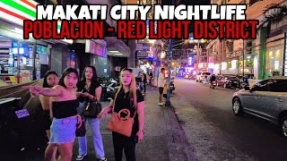 Philippines MAKATI CITY NIGHTLIFE Night Walk at Poblacion  RED LIGHT DISTRICT [upl. by Geminian]