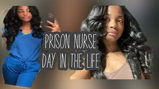 Correctional Nurse Day In The Life  New Grad LPN  interview process med pass 1000 inmates 2021 [upl. by Keeley337]