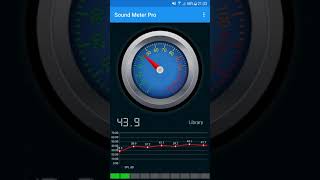 Measure sound around you with Sound Meter Noise Detector [upl. by Naginnarb]