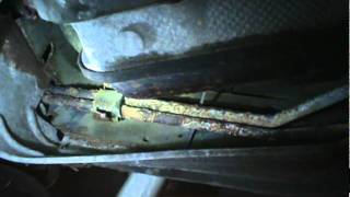 88 vw westfalia brakes and a look under [upl. by Marashio]