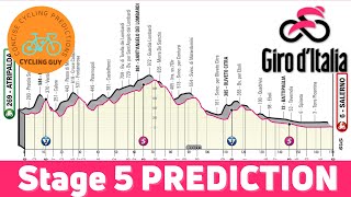 Giro dItalia 2023 Stage 5 PREVIEW  FAVOURITES  PREDICTION [upl. by Teragramyram85]