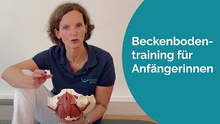 Beckenbodentraining für Frauen Anfängerinnen im Liegen [upl. by Chemesh584]