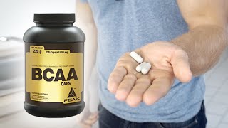 Peak BCAA Caps Review  Tipps zur Einnahme [upl. by Madalena]