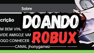 DOANDO ROBUXlive infinita JOGANDO COM INSCRITOS roblox shorts [upl. by Mirth]