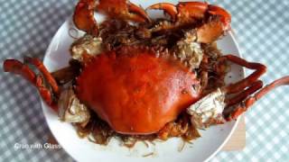 Crab with Glass Noodles【螃蟹粉絲】 [upl. by Yaeger]