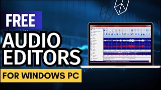 5 Best Free Audio Editing Software for Pc  Best Audio Editors ✅ [upl. by Brandwein]