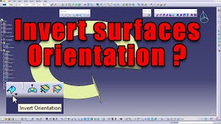 Importance of Invert Orientation feature in CATIA V5 [upl. by Chard]