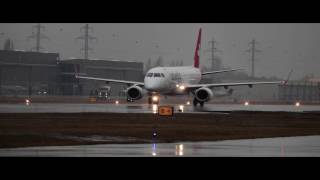 Helvetic Airways flight from London arriving at Sion airport [upl. by Chiquita]