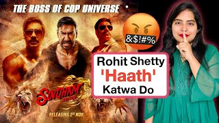 Singham Again Movie REVIEW  Deeksha Sharma [upl. by Nahsor70]