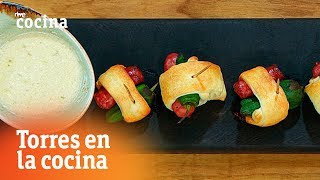 Pinchos de chistorra  Torres en la Cocina  RTVE Cocina [upl. by Bibbie]