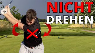 Drehe die Schulter beim Golfschwung mit dem Driver nicht [upl. by Gardy]