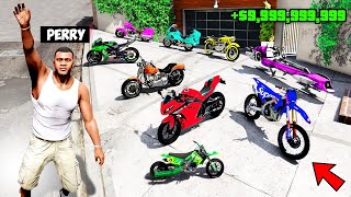 Collecting RARE QUADRILLIONAIRE SUPER BIKES in GTA 5 [upl. by Ecaroh]