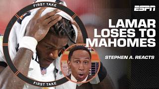 CMON MAN 🗣️ Why Stephen A is disappointed with Lamar Jackson amp the Ravens  First Take [upl. by Garbe]