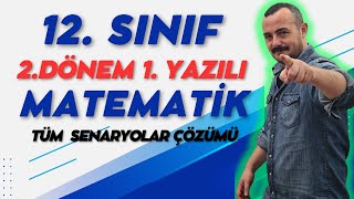 12 SINIF TÜM YAZILI SENARYOLARI ÇÖZÜMÜ  2DÖNEM 1YAZILI Hazırlık [upl. by Neenej]