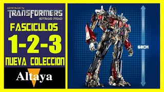 🤖 FASCICULOS 123  CONSTRUYE TU OPTIMUS DE PRIME ALTAYA  PLANETA DEAGOSTINI planetadeagostinies [upl. by Eeslek800]