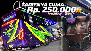 INI BUS BAGUS BANGET KOK TARIFNYA MURAH⁉️Trip Palembang  Jakarta with Giri Indah [upl. by Jemie62]