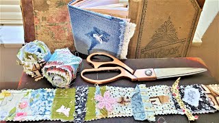 Tips for SNIPPET ROLLS for Junk Journals Sew or NoSew Step by Step Tutorial Paper Outpost [upl. by Arnaldo692]