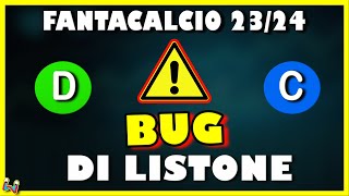 TUTTI i BUG di LISTONE al FANTACALCIO 2324 [upl. by Airym]