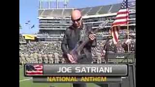 Joe Satriani Oakland Raiders vs Tennessee Titans NATIONAL ANTHEM [upl. by Thurmond979]