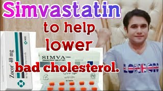 Simvastatin 10 mg  20 mg tablet  Zocor 20 mg tablet  Uses and Side effects in urduhindi [upl. by Valle]