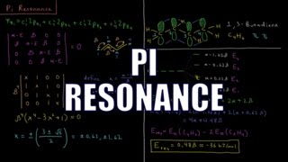 Quantum Chemistry 117  Pi Resonance [upl. by Ahsenod]